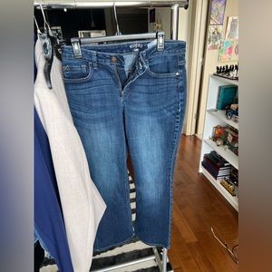 Midrise Bootcut Jeans